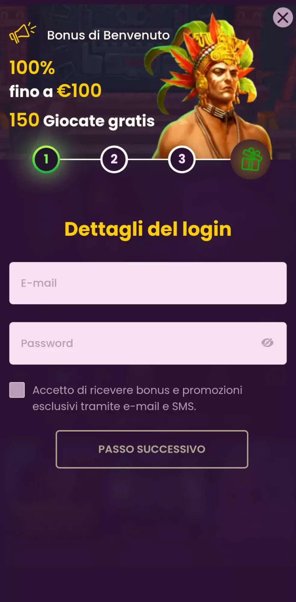 Min. €10 / Max. €4,000